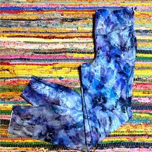 Lululemon Abstract Marble Leggings – Size 4 Sculpt Crop Tight